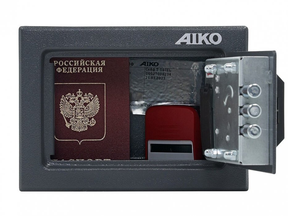Металлический сейф для офиса AIKO Т 140 EL - вид 5
